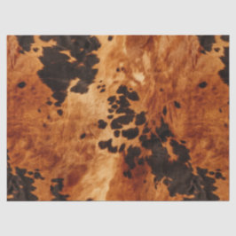 Papel De Seda Western Brown Cowhide