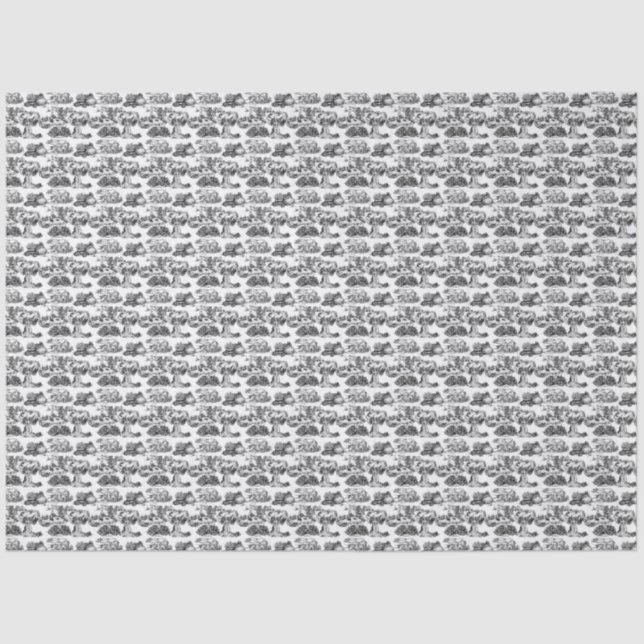 Papel De Seda WHEATEN Terrier Black Toile (Frente )