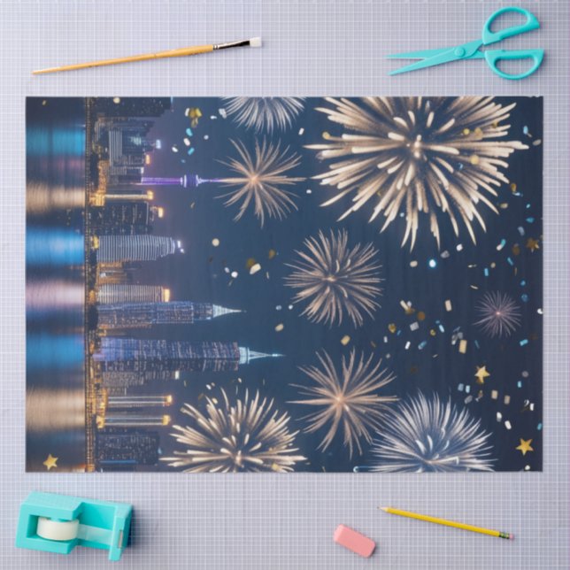 Papel De Seda When the Lights Begin to Fall (Arte )