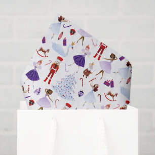 Papel De Seda Whimsic Nutcracker Natal