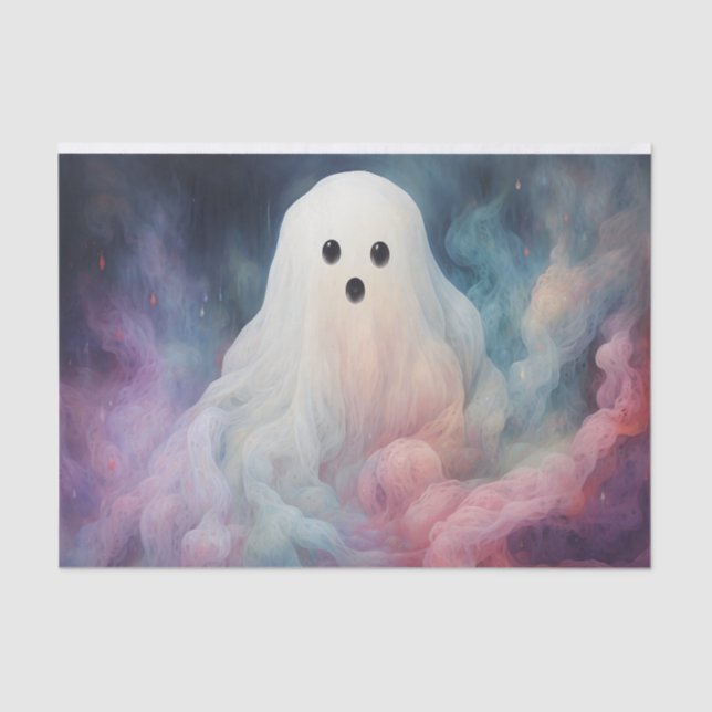 Papel De Seda Whimsical Ghost (Frente )