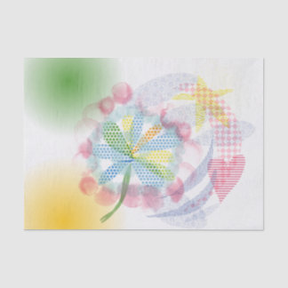 Papel De Seda Whimsy Pastel Collage
