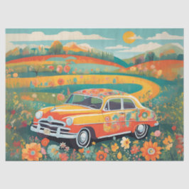 Papel De Seda Whimsy Road Car