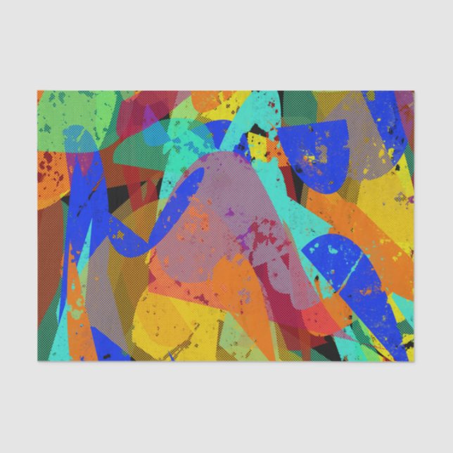 Papel De Seda Whirlpool de cores (Frente )