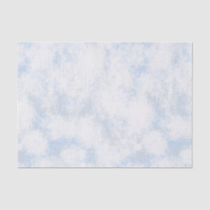 Papel De Seda White Clouds & Sky Tissue Paper