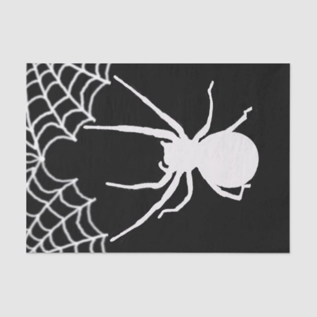 Papel De Seda White Spider Paper (Frente )
