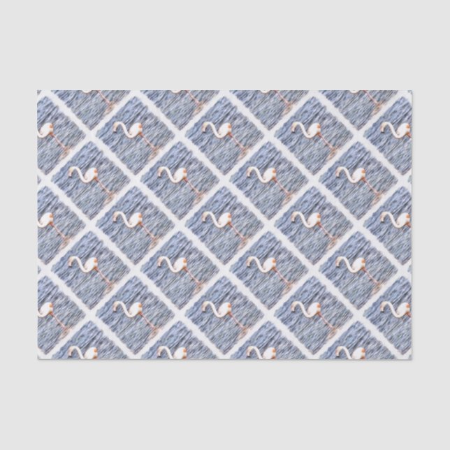 Papel De Seda Wild Flamingo (Frente )