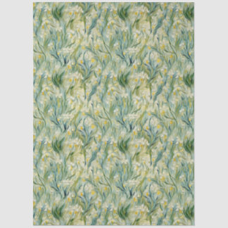 Papel De Seda Wild Iris Ivory - Livro Verde Amarelo