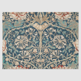 Papel De Seda William Morris Antigo Floral Honeysuckle
