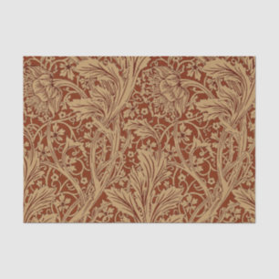 Papel De Seda William Morris Arcadia Jardim Floral Flor Classi