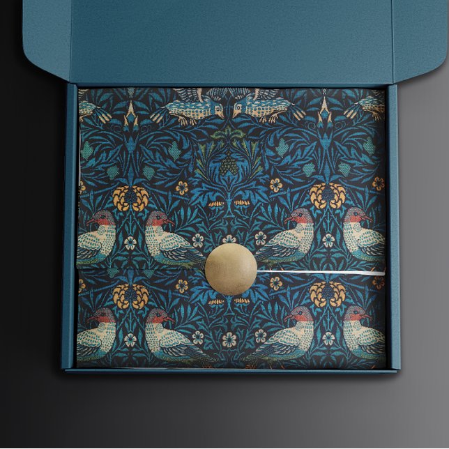 Papel De Seda William Morris Birds (Criador carregado)