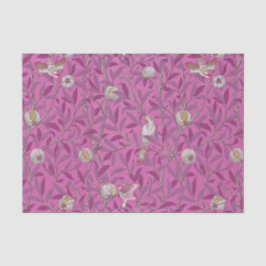 Papel De Seda William Morris, Birds and Pommegrenates - Rosa