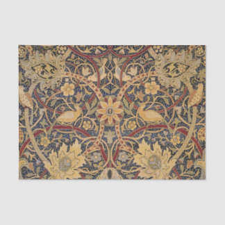 Papel De Seda William Morris Bullerswood Faux Tapeçaria