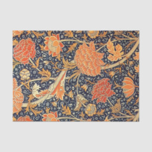 Papel De Seda William Morris Cray Floral Art Nouveau Pattern