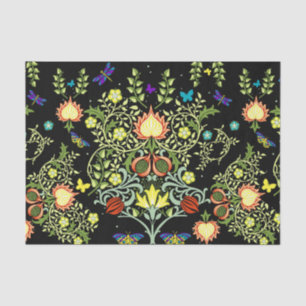 Papel De Seda William Morris Floral