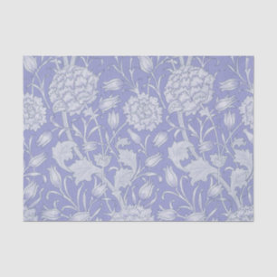 Papel De Seda William Morris - Padrão Floral Roxo das Tulipas S