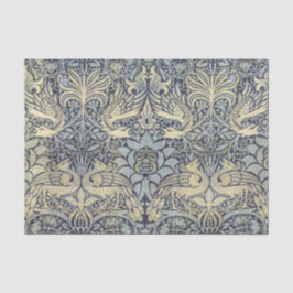 Papel De Seda William Morris Peacock e Dragon