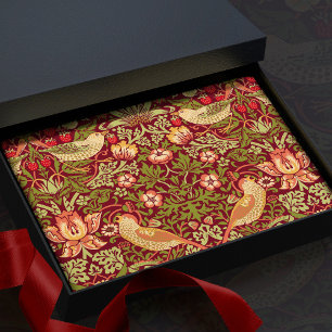 Papel De Seda William Morris Strawberry Thef Paper