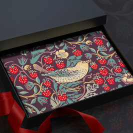 Papel De Seda William Morris Strawberry Thef Paper