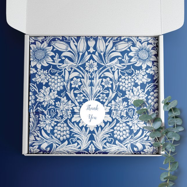 Papel De Seda William Morris Sunflower Vines (Criador carregado)