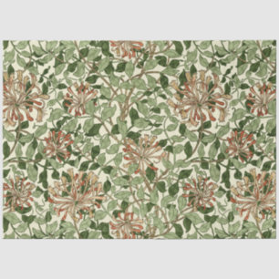 Papel De Seda William Morris Vintage Honeysuckle Pattern