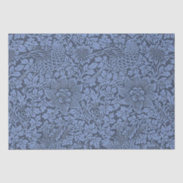 Papel De Seda William Morris Vintage Pattern Bird e Anemone