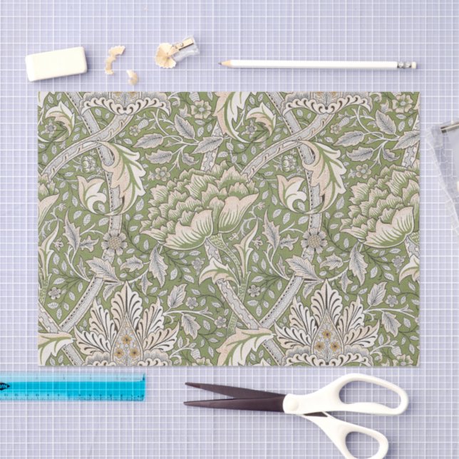 Papel De Seda William Morris Windrush Decoupage Paper (Arte )