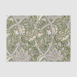 Papel De Seda William Morris Windrush flores florais clássicas