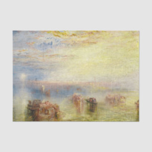 Papel De Seda William Turner - Aproximação a Veneza