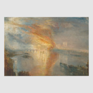 Papel De Seda William Turner - The Burning of the Parliament
