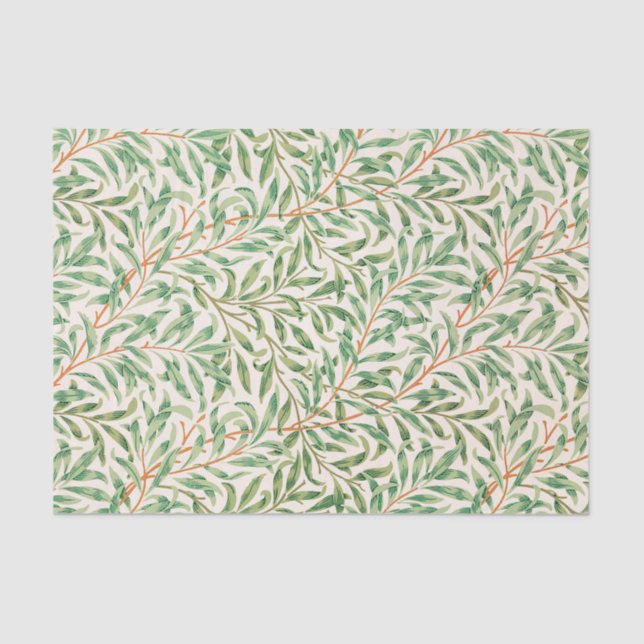 Papel De Seda Willow Bough por William Morris  (Frente )