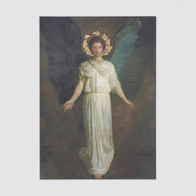 Papel De Seda Winged Figure by Abbott Handerson Thayer (Frente )