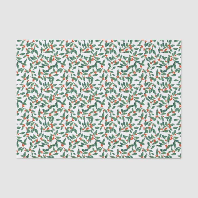 Papel De Seda Winterberry (Clássico) (Frente )