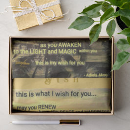 Papel De Seda Wish Tissue Paper por Adiela Akoo
