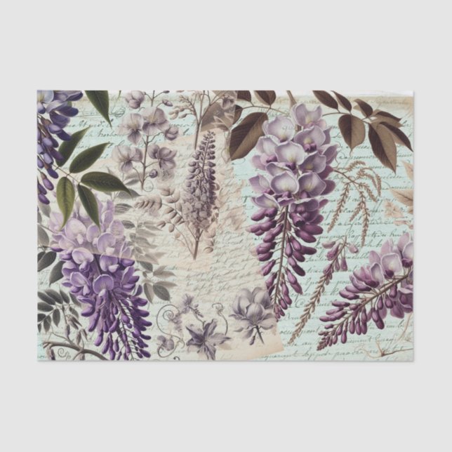 Papel De Seda Wisteria (Frente )