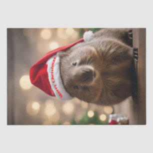 Papel De Seda "Wombat Wonderland: A Cozy Christmas Eve"