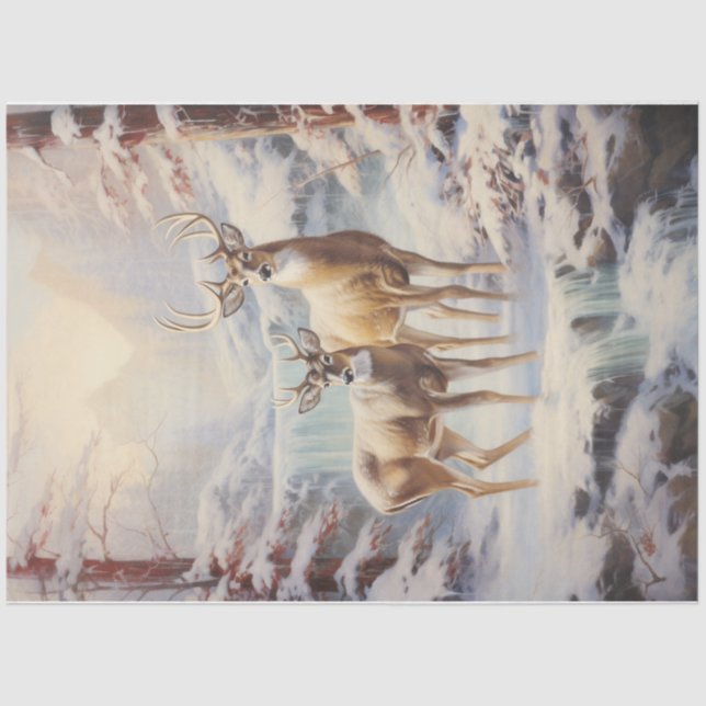 Papel De Seda Wonder Deer (Frente )