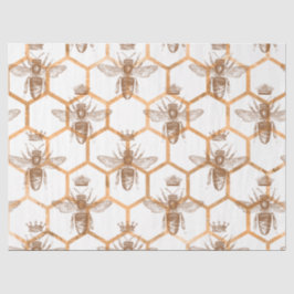 Papel De Seda Woodland Bee Series Design 49