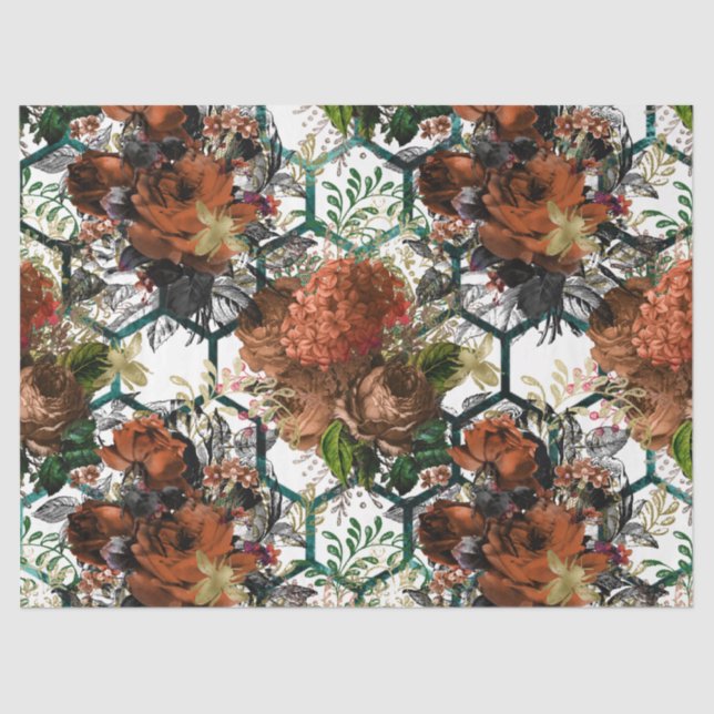 Papel De Seda Woodland Bee Series Design 61 (Frente )