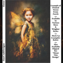 Woodland Fairy Child, Flower Crown EG5R Decoupage