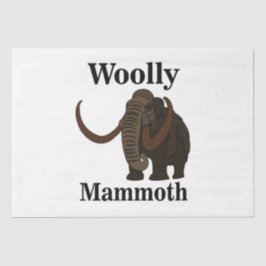 Papel De Seda Wooly Mammoth