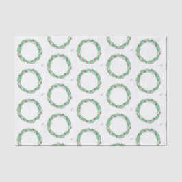 Papel De Seda Wreath Natal