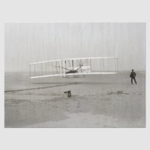 Papel De Seda Wright Brothers Flyer First Plane Flight Aviation