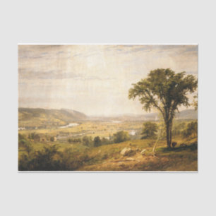 Papel De Seda Wyoming Valley, Pensilvânia (Vintage Landscape)
