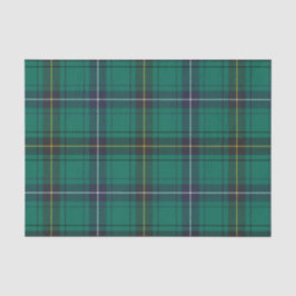 Papel De Seda Xadrez Clan Henderson Green Check Tartan