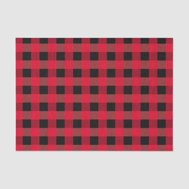 Papel De Seda Xadrez de Búfalo  (Frente )