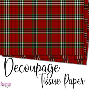 Papel De Seda Xadrez verde-verde-clássico do tartan