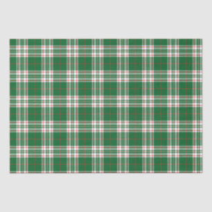 Papel De Seda Xadrez Vermelha e Verde