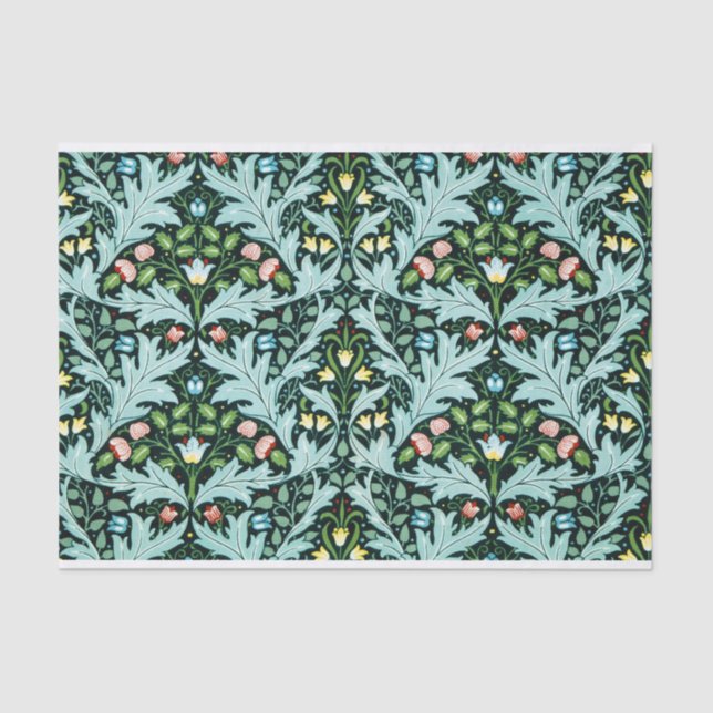Papel De Seda Yare por William Morris (Frente )