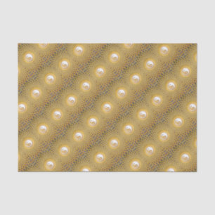 Papel De Seda Yellow Yang Mandala
